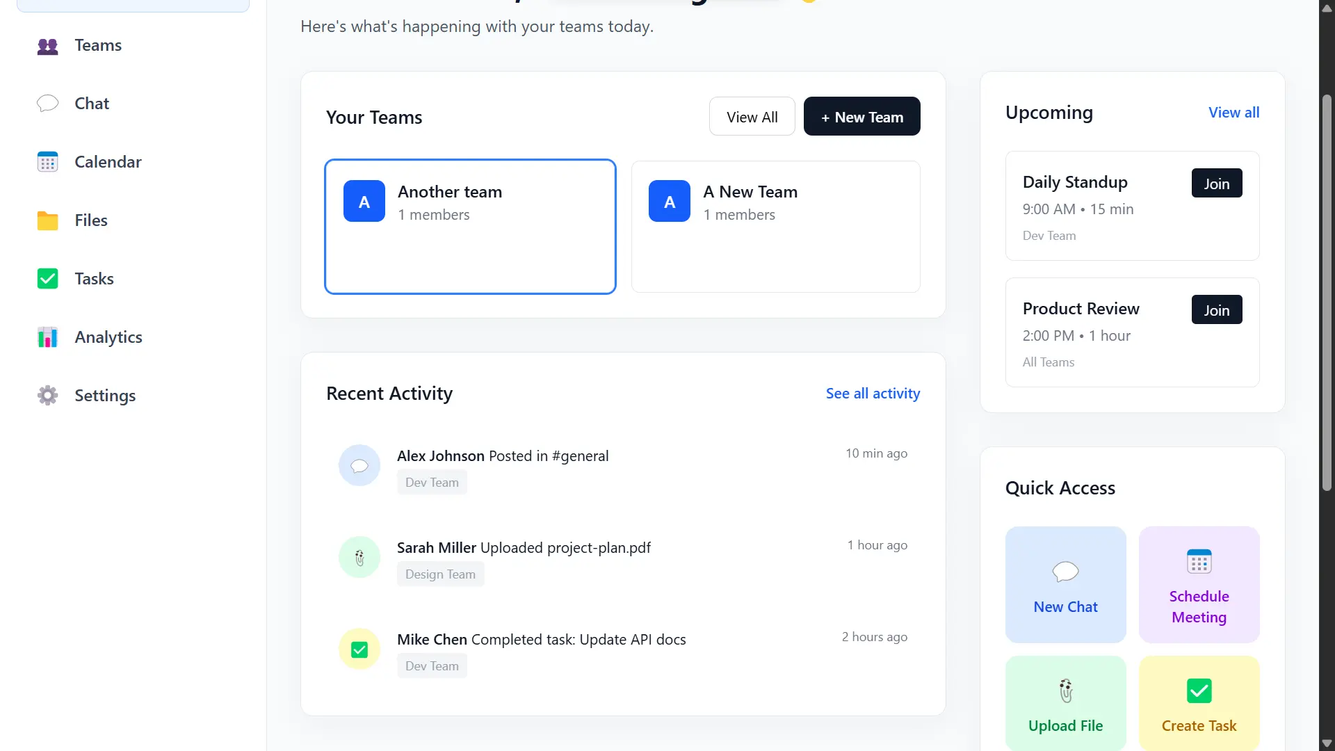 CollabX application preview